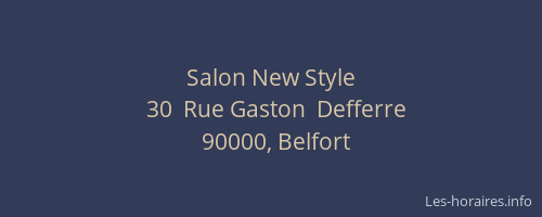 Salon New Style