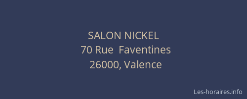 SALON NICKEL