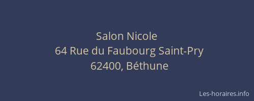 Salon Nicole