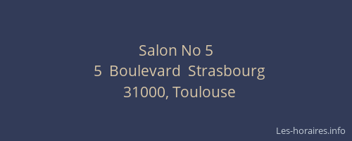 Salon No 5