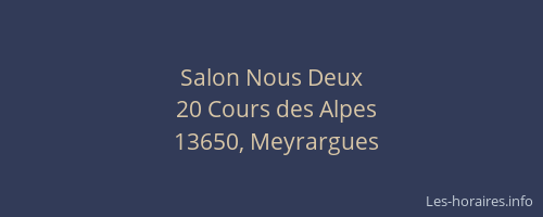 Salon Nous Deux