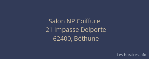 Salon NP Coiffure