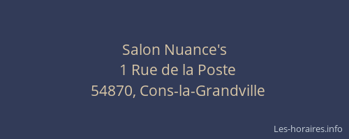 Salon Nuance's