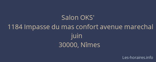 Salon OKS'