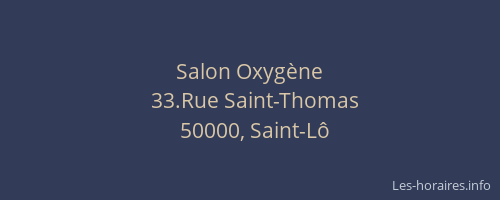 Salon Oxyg&egrave;ne