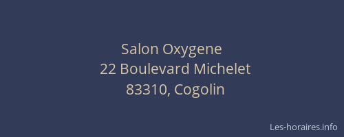 Salon Oxygene