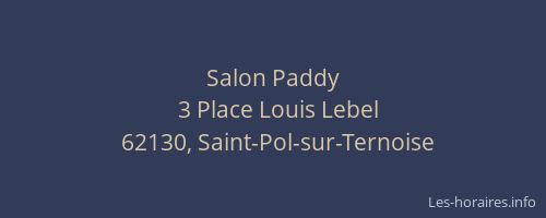 Salon Paddy