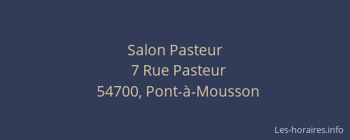 Salon Pasteur