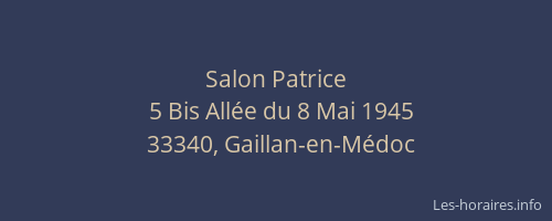Salon Patrice