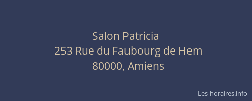 Salon Patricia