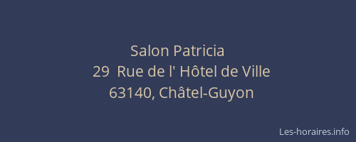 Salon Patricia