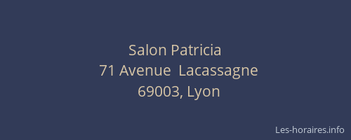 Salon Patricia