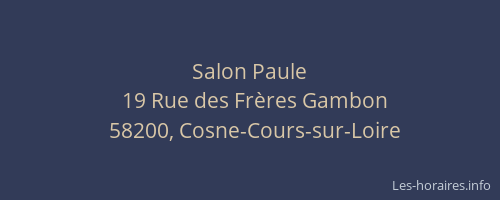 Salon Paule