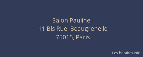 Salon Pauline