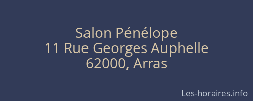 Salon Pénélope