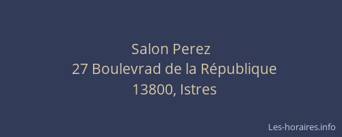 Salon Perez