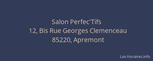 Salon Perfec'Tifs