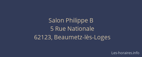 Salon Philippe B