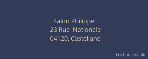 Salon Philippe