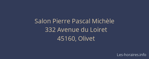 Salon Pierre Pascal Michèle