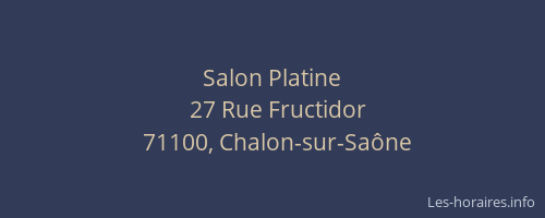 Salon Platine