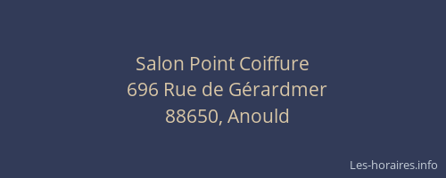 Salon Point Coiffure