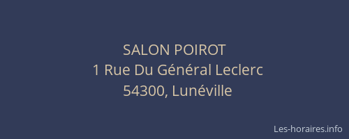 SALON POIROT