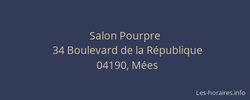 Salon Pourpre