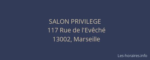 SALON PRIVILEGE