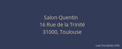 Salon Quentin