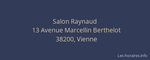 Salon Raynaud