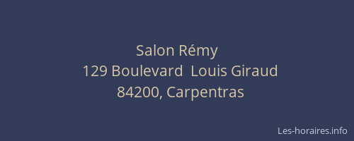 Salon Rémy