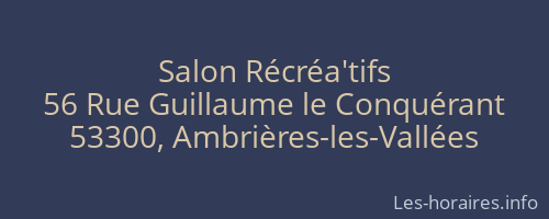 Salon Récréa'tifs