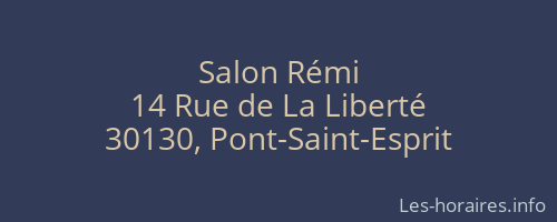 Salon Rémi