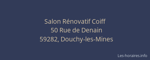 Salon Rénovatif Coiff