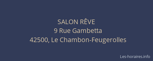 SALON RÊVE