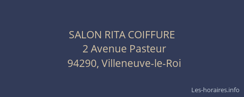 SALON RITA COIFFURE