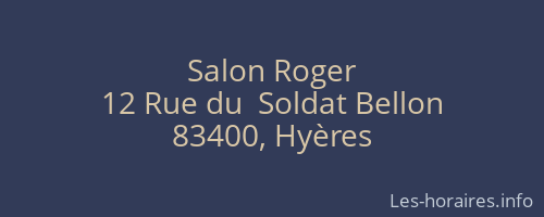 Salon Roger
