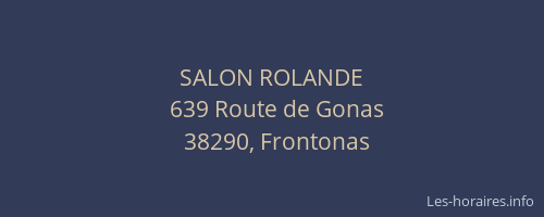 SALON ROLANDE