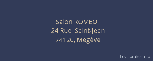 Salon ROMEO