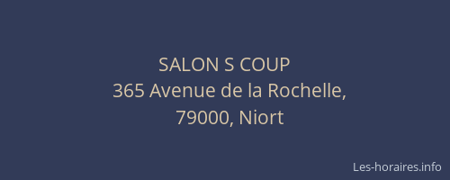 SALON S COUP