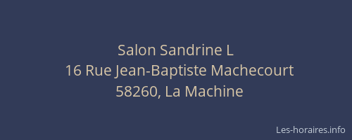 Salon Sandrine L