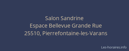 Salon Sandrine