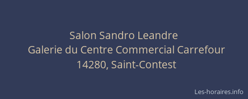 Salon Sandro Leandre