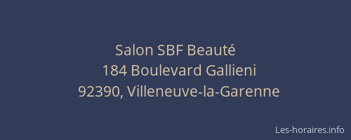 Salon SBF Beauté