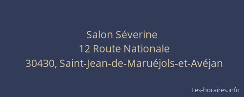 Salon S&eacute;verine