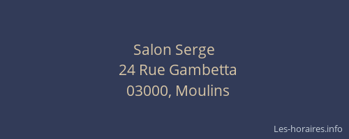 Salon Serge