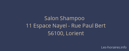 Salon Shampoo
