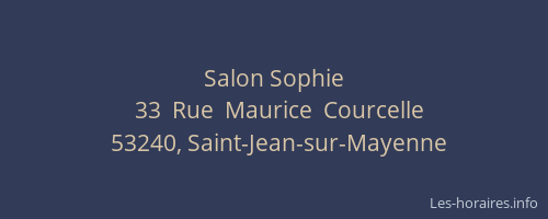 Salon Sophie