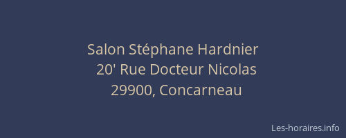 Salon St&eacute;phane Hardnier